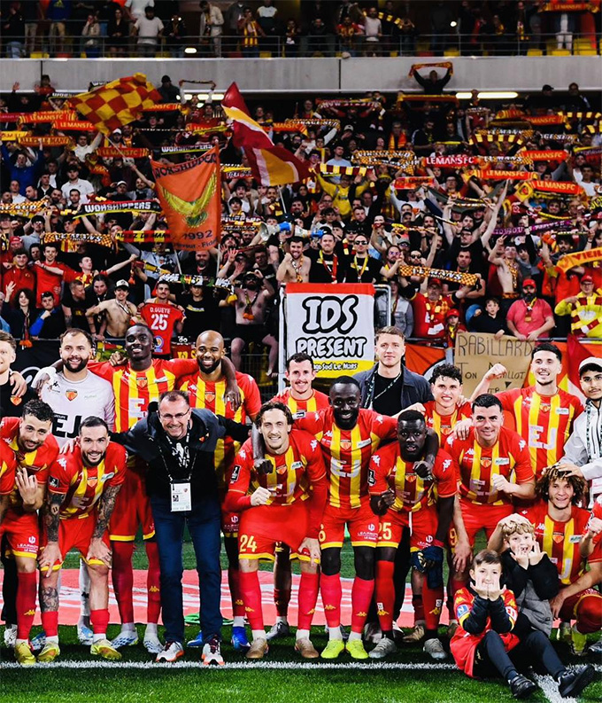 Le Mans đã có tới 99,99% giành vé thăng hạng Ligue 1 mùa tới