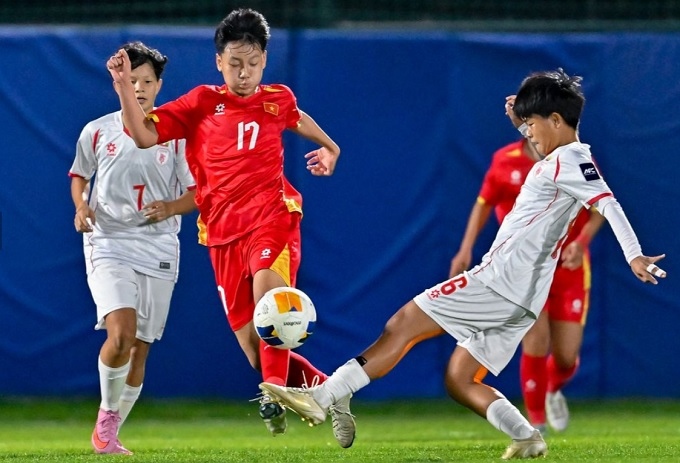 U17 nữ Việt Nam vs U17 nữ Australia diễn ra vào lúc 14h00