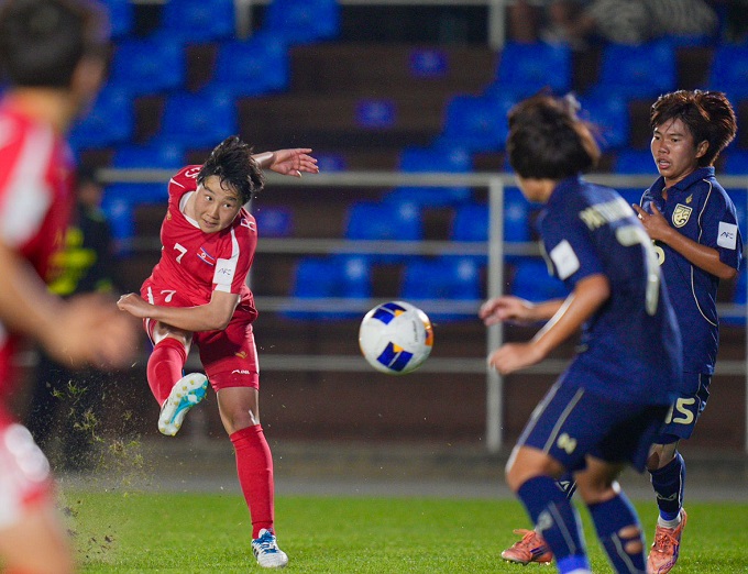 U17 nữ Triều Tiên vào bán kết 