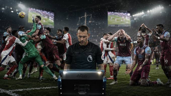 Trọng tài Chris Kavanagh hủy bỏ bàn thắng muộn của West Ham 