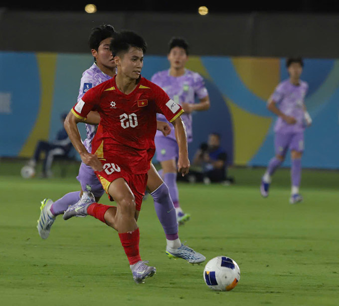 U17 Việt Nam sẽ phải cố gắng ở lượt cuối cùng trước UAE - Ảnh: VFF 