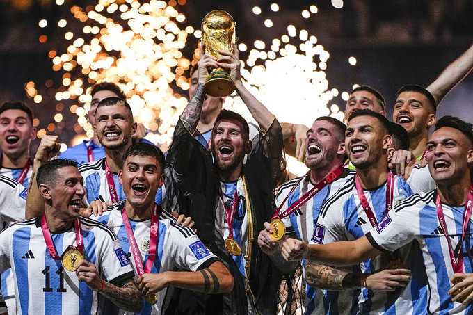 Argentina đang là nhà ĐKVĐ World Cup
