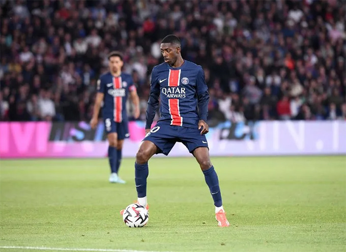 Anh chỉ đá chính 9 trận tại Ligue 1 mùa này