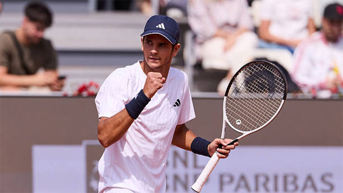 Jodar thắng Tien ở vòng bốn Rome Masters. Ảnh: ATP