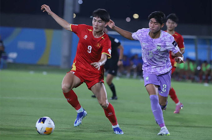 U17 Việt Nam không có lựa chọn vé vớt - Ảnh: VFF 