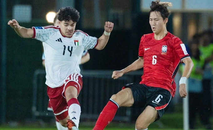 U17 UAE gặp khó khăn trong nhiệm vụ dự World Cup giải trẻ lần thứ 6