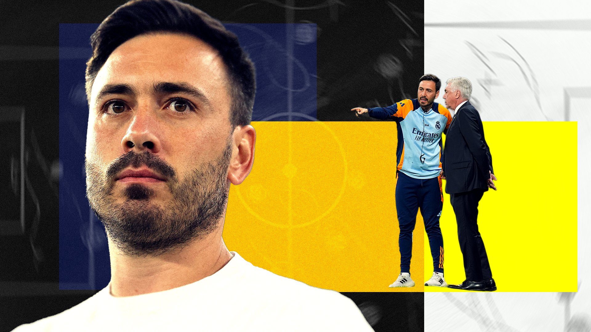 Davide - con trai kiêm trợ lý của HLV Ancelotti từ Everton, sang Real Madrid và giờ là ĐT Brazil