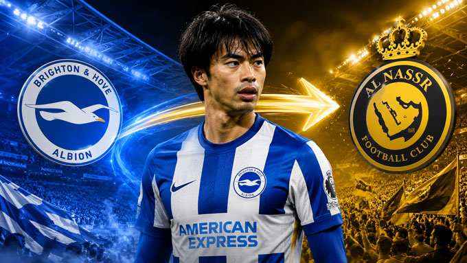Al Nassr muốn có Mitoma