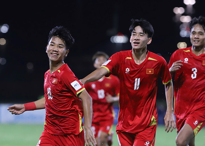 U17 Việt Nam lần đầu tiên dự U17 World Cup trong lịch sử - Ảnh: VFF 