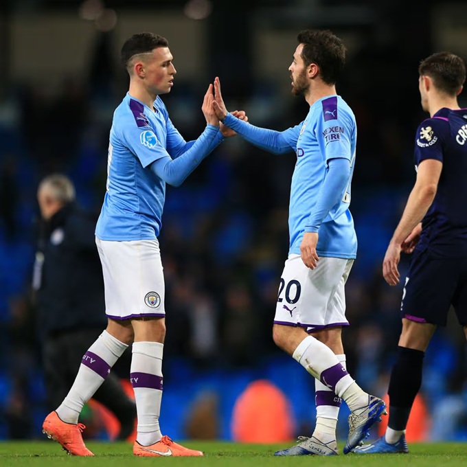 Foden và Silva có một trận đấu xuất sắc
