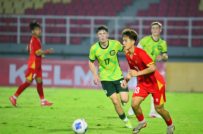 U17 Việt Nam tự tin trong lần tái đấu U17 Australia ở tứ kết U17 châu Á 2026 
