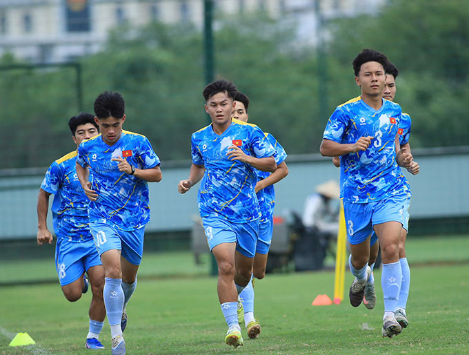 U19 Việt Nam sẽ có 1 số trận giao hữu quan trọng tại Nhật Bản. Ảnh: Phan Tùng