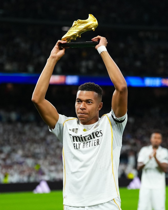 Giá tiền đạo Kylian Mbapppe của Real Madrid không giành giải Pichichi mùa này thì tốt hơn!