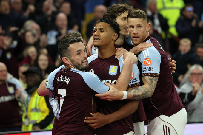 Aston Villa đã xuất sắc giành vé dự Champions League mùa tới