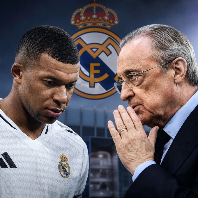 Chủ tịch Perez sẽ phải rất rắn với Mbappe, vì cầu thủ này có tiền sử nhiều lần mâu thuẫn với các HLV.