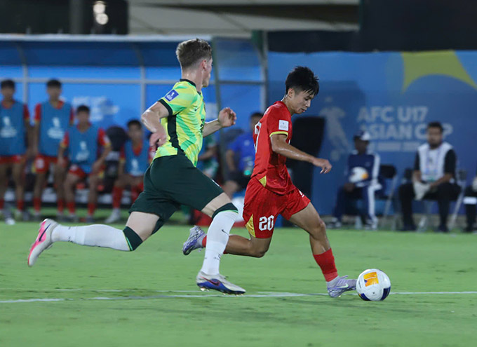 U17 Australia liên tục có những bàn thắng - Ảnh: VFF 
