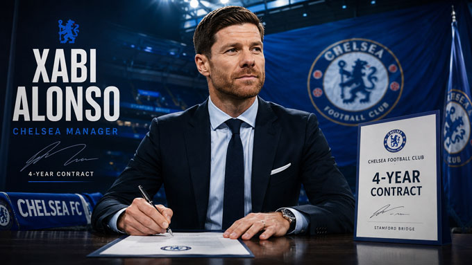 Alonso chọn tới Chelsea cùng hợp đồng 4 năm - Ảnh: AI