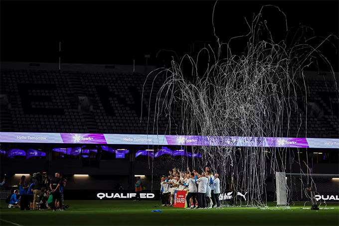 New Zealand ăn mừng vé dự World Cup sau 16 năm chờ đợi