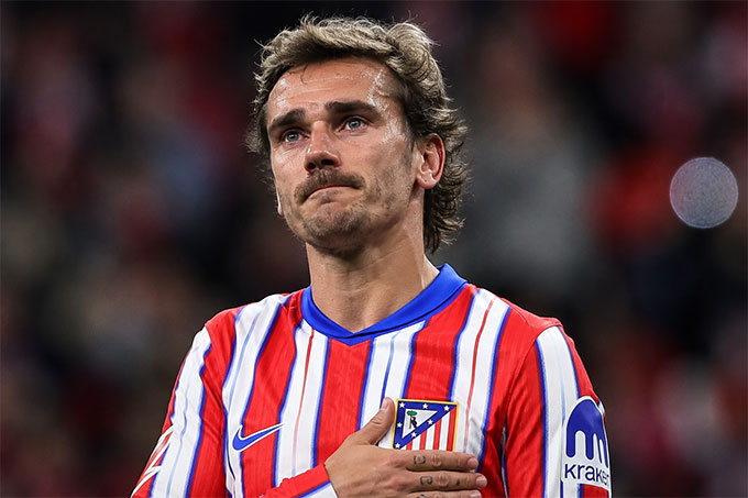 Griezmann sẽ rời Atletico khi mùa giải 2025/26 kết thúc
