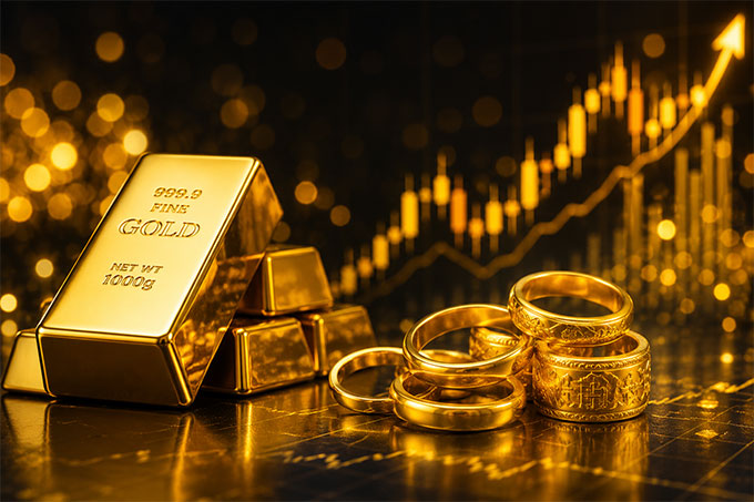 Giá vàng, tỷ giá ngoại tệ hôm nay 18/5: Vàng SJC neo cao, USD vượt 26.300 đồng
