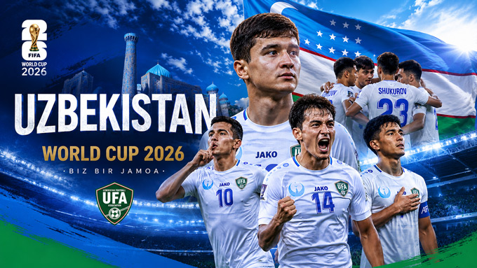 Đội tuyển Uzbekistan ở World Cup 2026: Ẩn số thú vị từ châu Á
