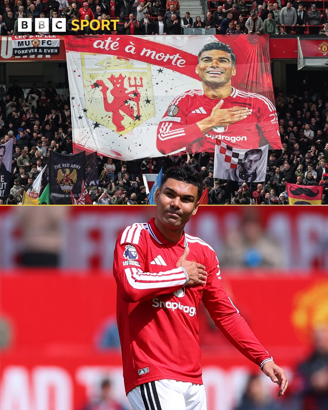 Casemiro giúp MU trở lại Champions League rồi chia tay