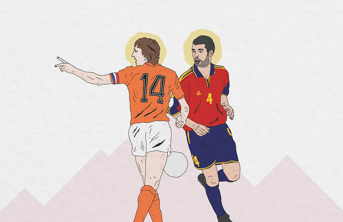 Nói đến bóng đá TBN là người ta nói đến Cruyff , bởi ông là cha đẻ của Tiqui-taka và La Masia