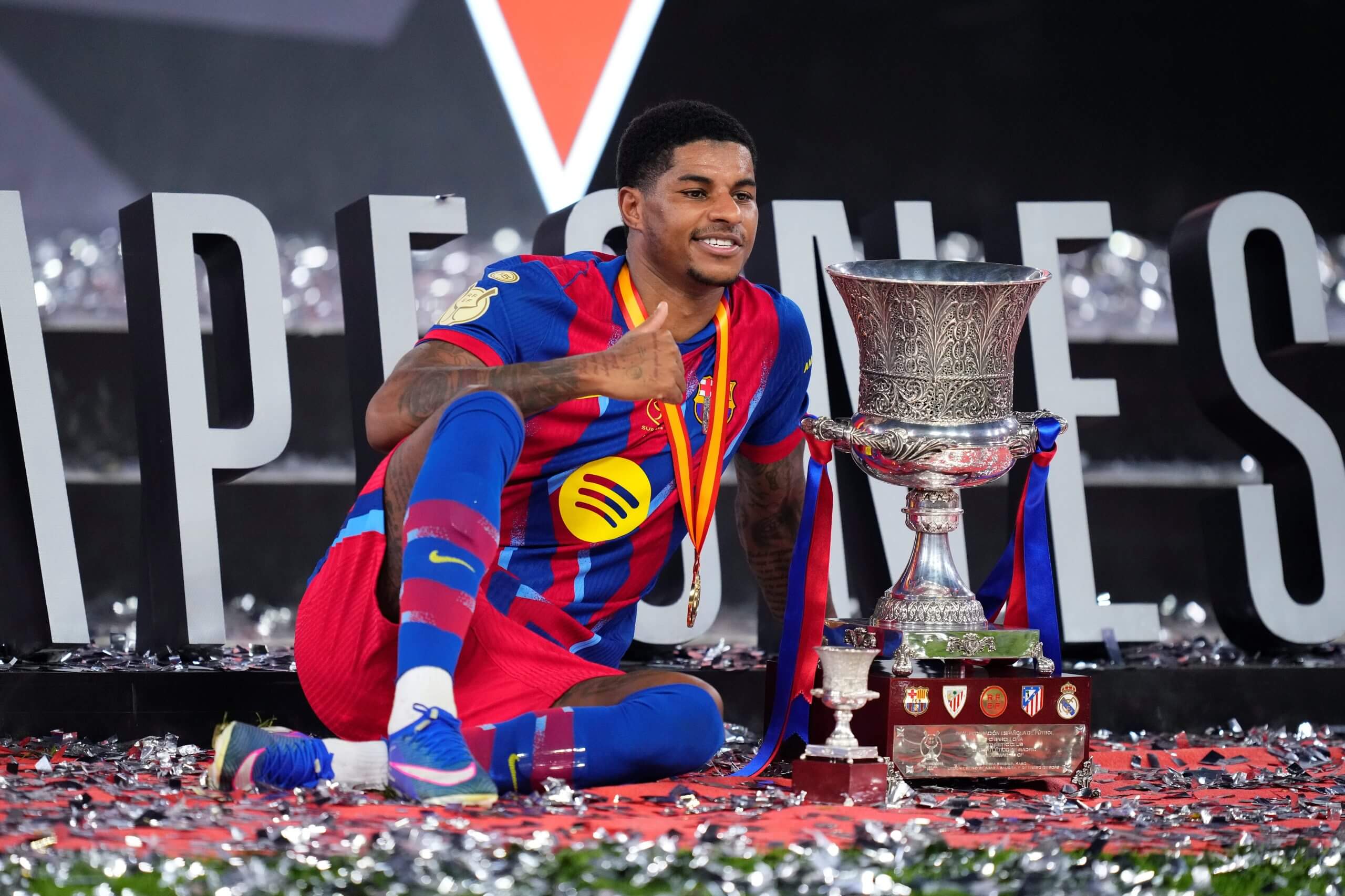 Rashford và chức VĐQG đầu tiên trong đời cầu thủ của mình