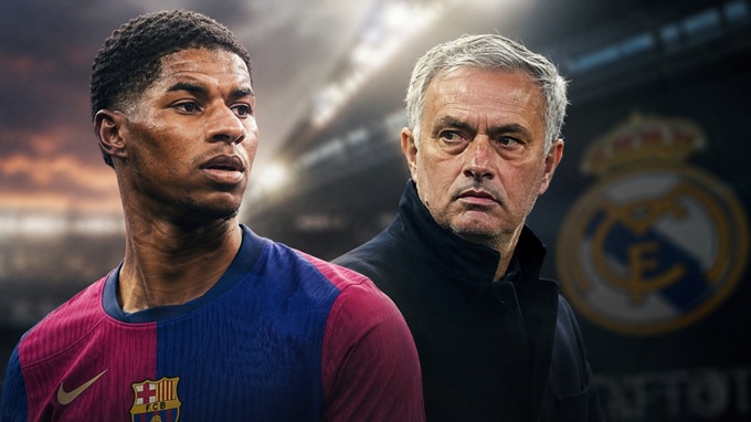 Mourinho muốn tái hợp trò cũ Rashford tại Real Madrid