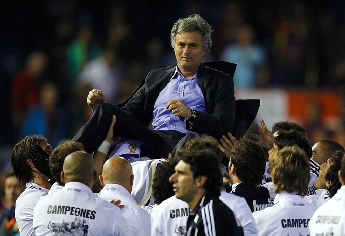 Mourinho từng dẫn dắt Real Madrid vô địch La Liga trong quá khứ
