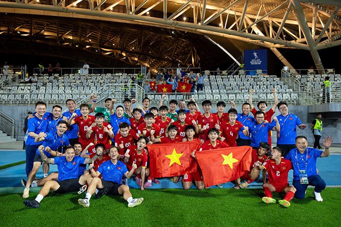 U17 Việt Nam trải qua hành trình đáng nhớ với giải Đông Nam Á và châu Á - Ảnh: VFF 