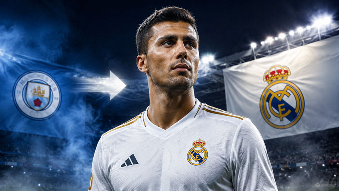 Không còn Pep, Rodri có thể sẽ quyết định chuyển sang Real