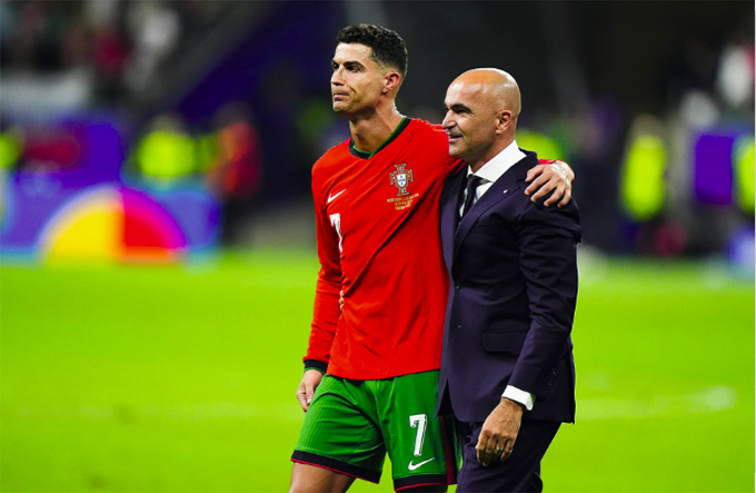 Với Martinez, Ronaldo rất quan trọng trong đội hình của ĐT Bồ Đào Nha. Ảnh: L'Equipe