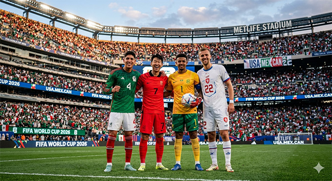 Bảng A World Cup tương đối cân tài, cân sức