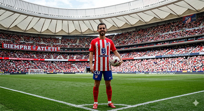 Bernado Silva nhiều khả năng sẽ khoác áo Atletico Madrid mùa giải tới