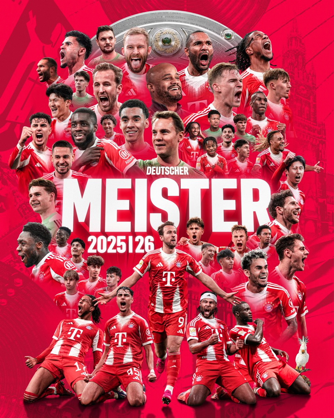 Ảnh - Twitter FC Bayern München