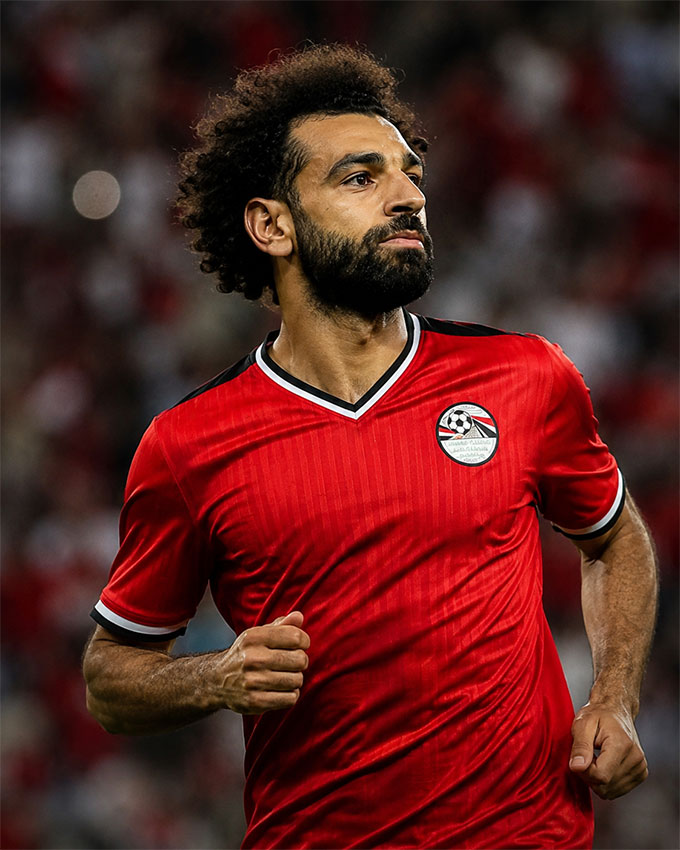 Tiền đạo Salah đã ghi 67 bàn cho ĐT Ai Cập