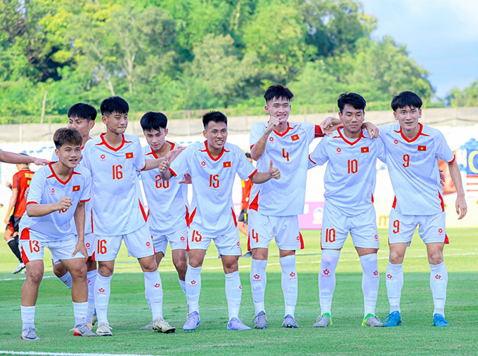 U17 Việt Nam sẽ có nhiều trải nghiệm quý giá tại VCK U17 World Cup - Ảnh: VFF 