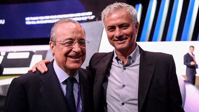 Chủ tịch Perez đang đặt cược vào Mourinho