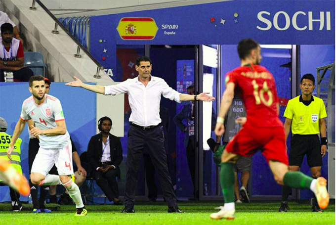 Hierro tại World Cup 2018