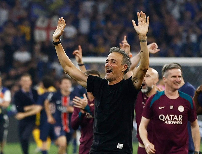 Chẳng phải ngẫu nhiên Lucho chuẩn bị dự trận chung kết Champions League thứ hai liên tiếp cùng PSG