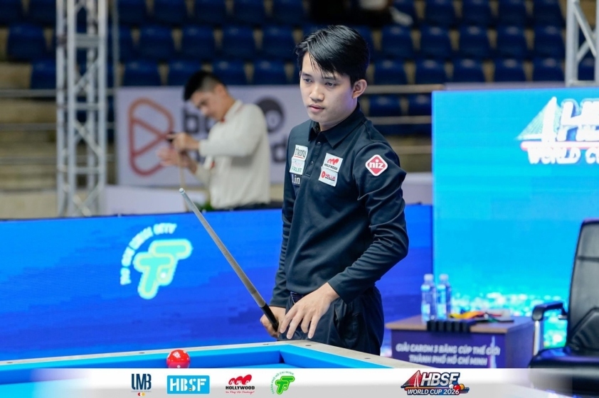 Chiêm Hồng Thái thoát hiểm ngoạn mục. Ảnh: HBSF