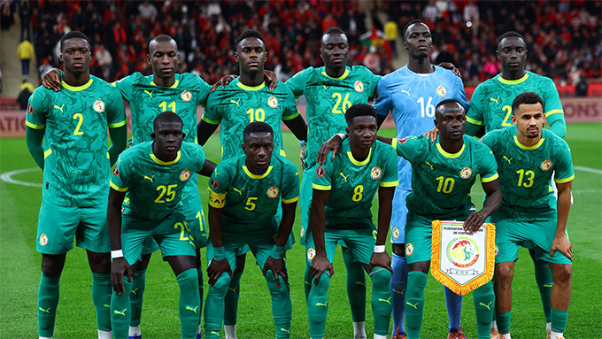 Senegal công bố danh sách 26 cầu thủ dự World Cup 2026