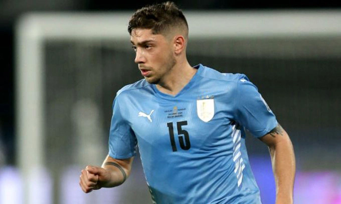 Valverde là niềm hy vọng của bóng đá Uruguay