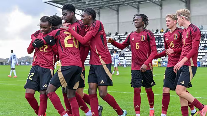 U17 Bỉ sở hữu đội hình đắt giá khi gặp U17 Việt Nam 
