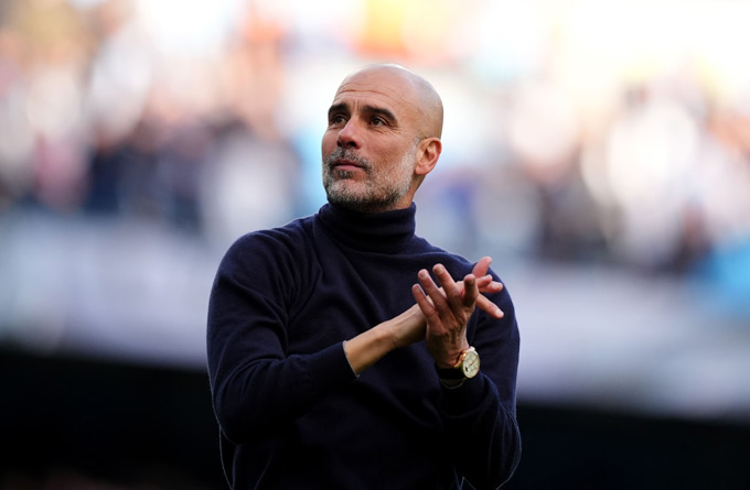 Pep Guardiola chuẩn bị dẫn dắt Man City trận cuối cùng