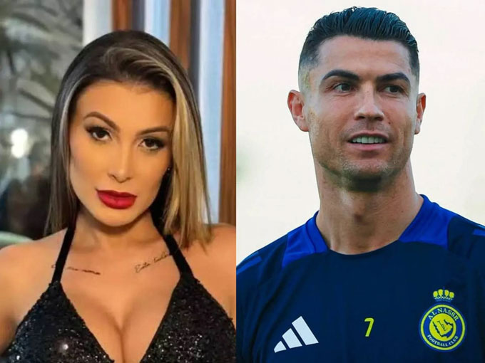 Andressa từng đi lại với Ronaldo