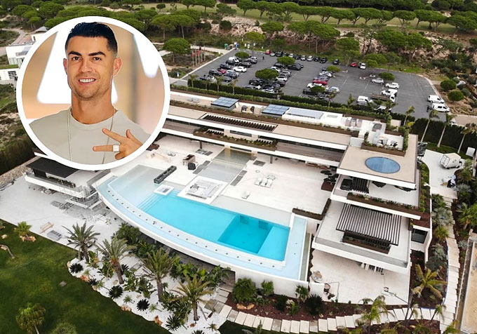 Toàn cảnh siêu biệt thự của Ronaldo