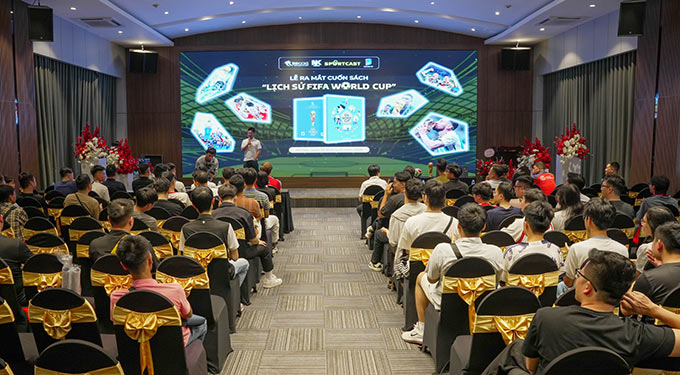 Lễ ra mắt cuốn sách Lịch sử FIFA World Cup diễn ra sáng 24/5