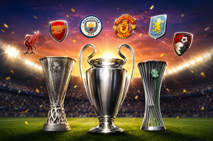 Bournemouth liệu có cơ hội giành vé dự Champions League mùa tới? (ảnh do AI tạo)